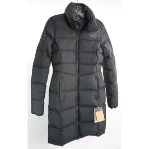 The North Face Metropolis Parka W Size XS Asphalt Grey Down Puffer Jacket READ